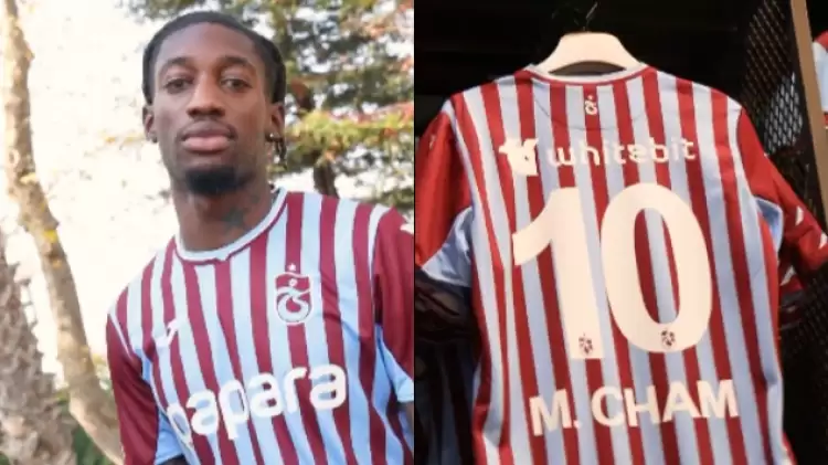 Trabzonspor'da 10 numara Muhammed Cham'a emanet