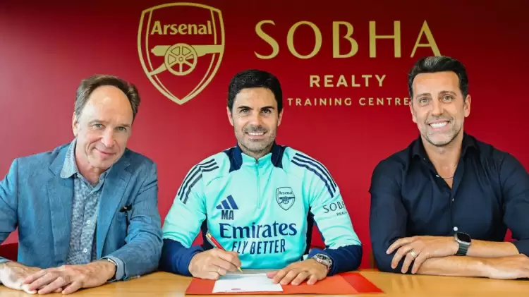 Arsenal, Mikel Arteta'nın sözleşmesini uzattı!