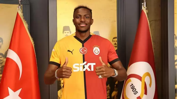 Victor Osimhen'den Galatasaray'da ilk