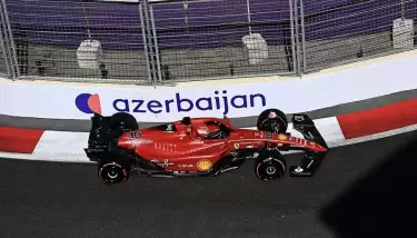 Bakü'de Leclerc ve Ferrari, Bakü'de üst üste 4. kez pole pozisyonunda!