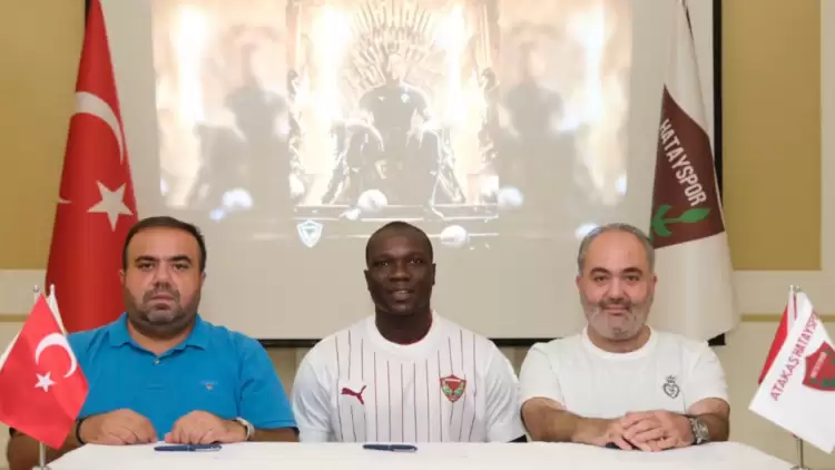 Hatayspor'da Vincent Aboubakar imzayı attı!