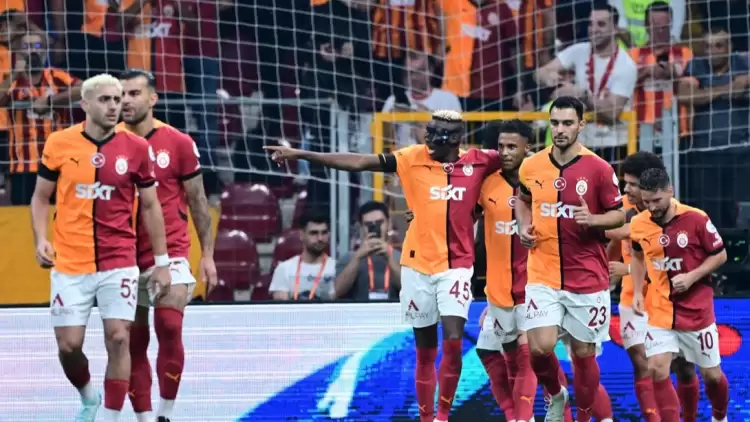 Victor Osimhen, Galatasaray kariyerine asistle başladı!