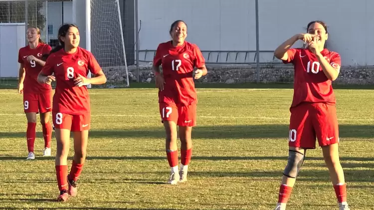 U17 Kız Milli Takımı, Belarus'u 4-2 mağlup etti