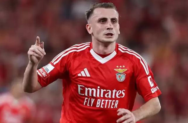 Kerem Aktürkoğlu, Benfica ile ilk maçında golünü attı!