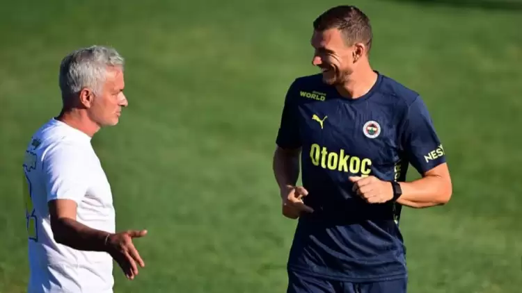 Fenerbahçe'de Edin Dzeko'dan Jose Mourinho'ya: "Ben yorgun değilim"