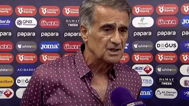 Trabzonspor'da Şenol Güneş'ten Beşiktaş maçı öncesi iddialı açıklama