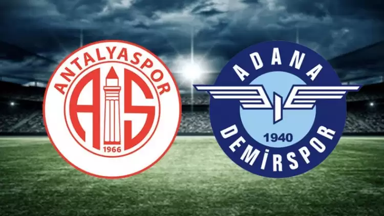 CANLI | Antalyaspor - Adana Demirspor maçını canlı izle (Maç linki)