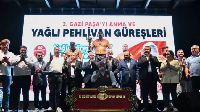 Gazi Paşa Güreşleri'nde şampiyon İsmail Koç