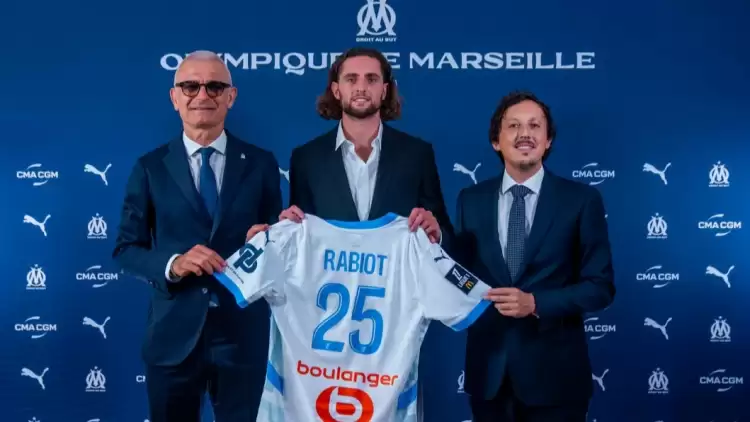 Adrien Rabiot, Marsilya'ya imzayı attı!