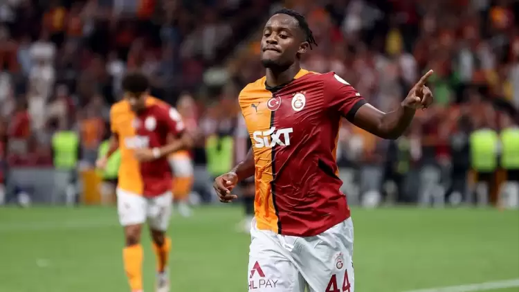 Galatasaray'dan Michy Batshuayi: "Üç tane büyük forvet olması avantaj..."