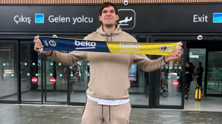 Fenerbahçe Beko'nun yeni transferi Boban Marjanovic İstanbul’a geldi! 