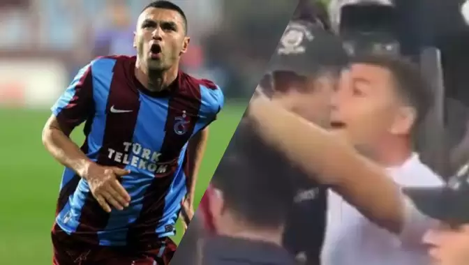 Burak Yılmaz'dan Trabzonspor taraftarına "Ben hayatım boyunca bu kulübe..."