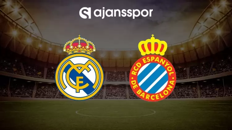 Real Madrid - Espanyol maçının canlı yayın bilgisi ve maç linki