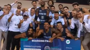 Aliağa Petkimspor Şampiyonlar Ligi biletini aldı