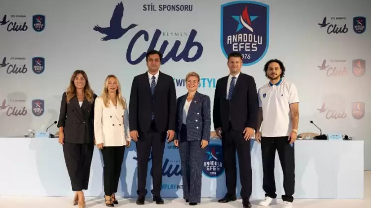 BEYMEN CLUB ANADOLU EFES SPOR KULÜBÜ’NÜN STİL SPONSORU OLDU