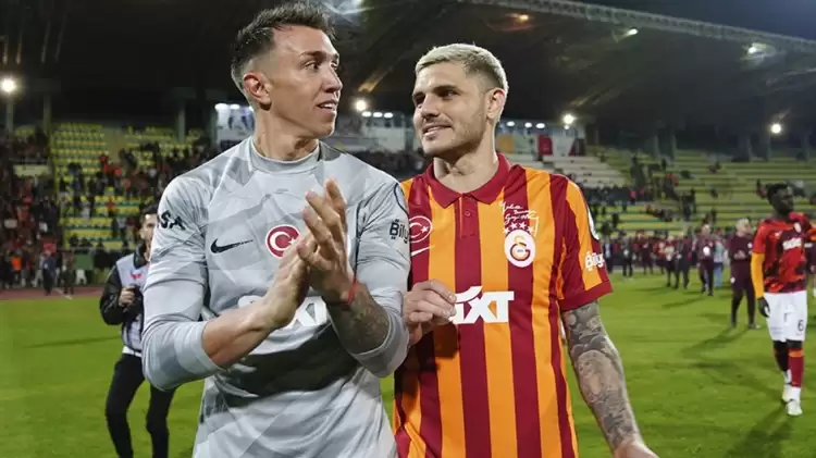 Fernando Muslera'dan takım arkadaşlarına derbi jesti!