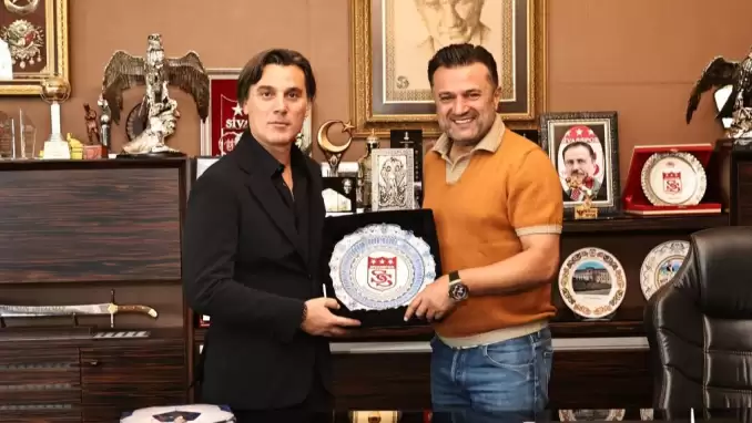 Vincenzo Montella, Sivasspor'u ziyaret etti!