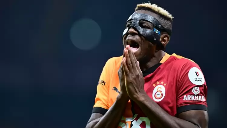 Galatasaray'da Osimhen kararı! Avrupa Ligi maçında forma giyecek mi?