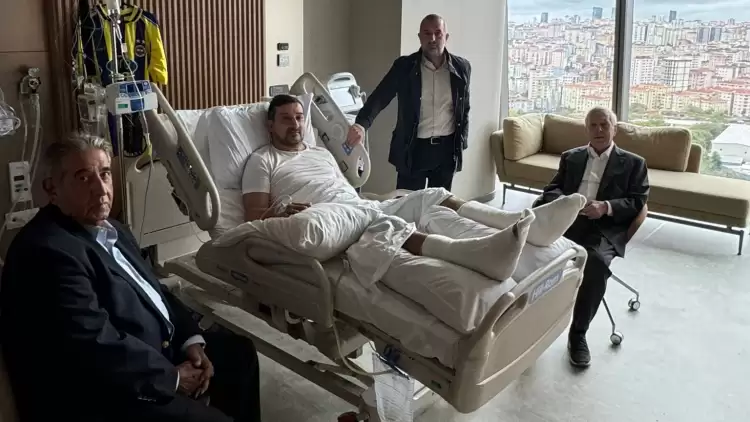 Aziz Yıldırım, Serhat Akın'ı ziyaret etti