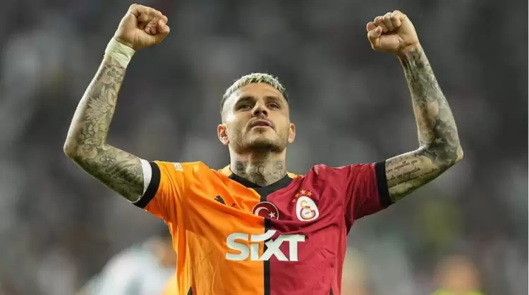 Mauro Icardi'den Galatasaray formasıyla ilk!