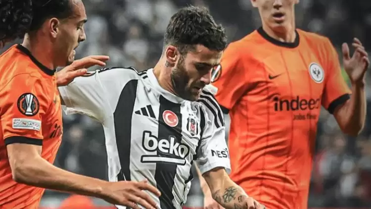 (YAZILI ÖZET) Beşiktaş-Eintracht Frankfurt Maç Sonucu: 1-3