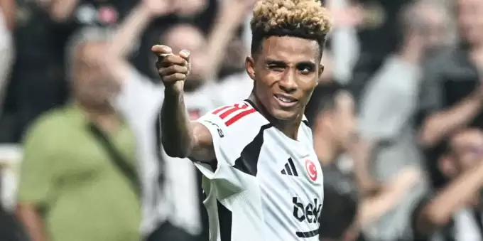 Gaziantep FK maçında sürpriz ziyaretçi! Gedson Fernandes'i izlediler