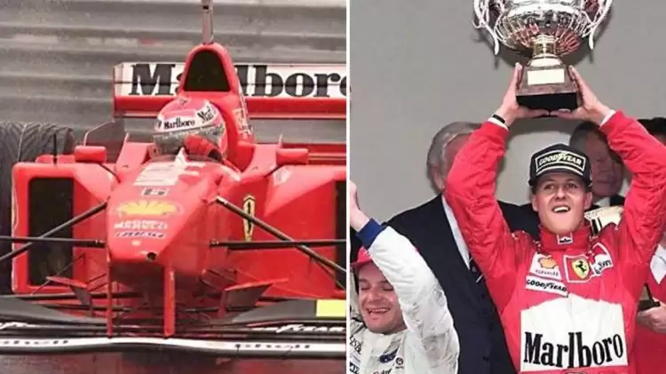 Schumacher'in efsane Formula 1 aracı, 80 yaşındaki adamın garajından çıktı