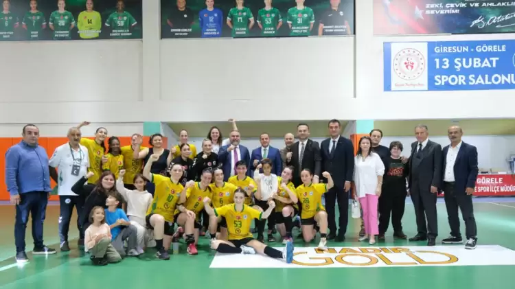 EHF Kadınlar Avrupa Kupası'nda Görele Belediyespor tur atladı!