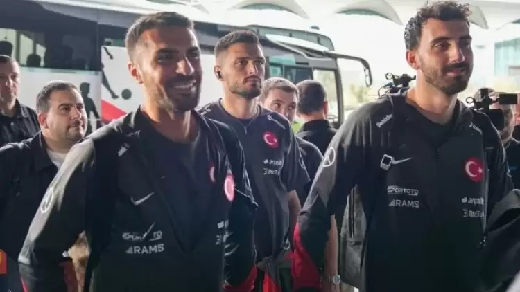 A Milli Futbol Takımı, Samsun'a gitti