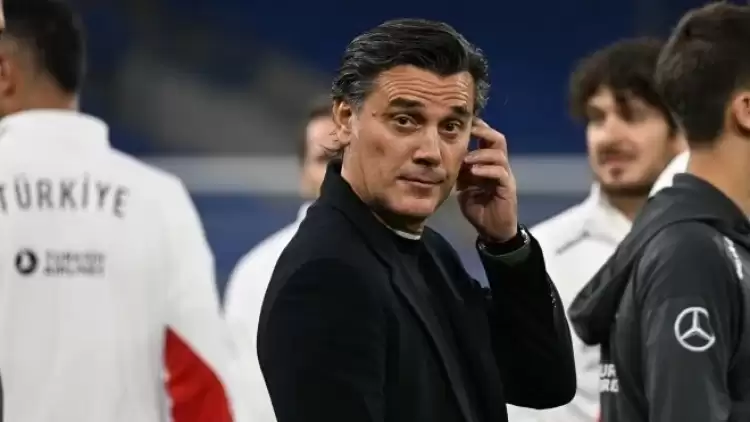 Montella, Karadağ maçı öncesi konuştu: "O konuda bir endişe duymuyorum"