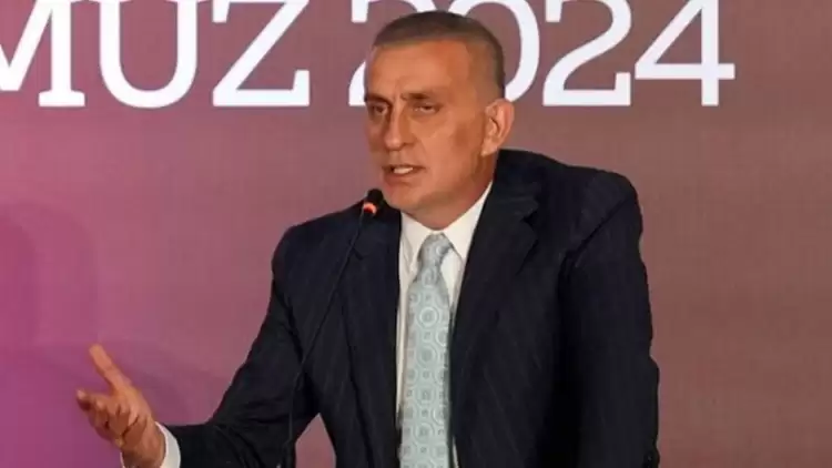 TFF Başkanı Hacıosmanoğlu: Bizim rengimiz kırmızı-beyaz, Samsun bizim şehrimiz