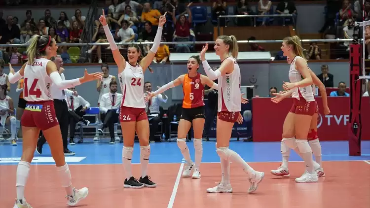 Galatasaray Daikin, Aras Kargo'yı 3-0'la geçti