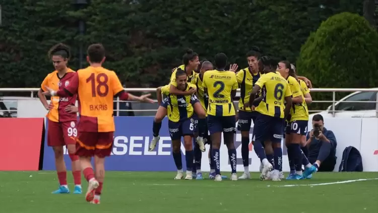 Fenerbahçe Kadın Futbol Takımı, Galatasaray'ı yenerek 6'da 6 yaptı