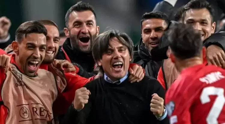 A Milli Futbol Takımı, Montella ile ilkleri başarmaya devam ediyor