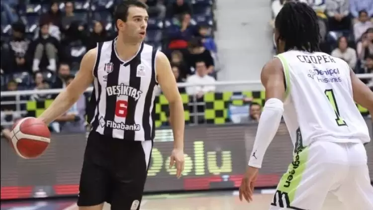 (ÖZET) Beşiktaş Fibabanka, Denizli'de galip Maç Sonucu: 72-86