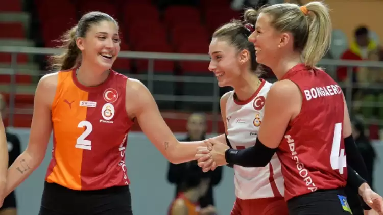 Zeren Spor'u 3-0 yenen Galatasaray Daikin 10'da 10 yaptı