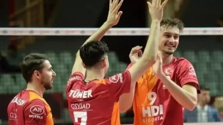 (ÖZET) Galatasaray, dört sette kazandı Maç Sonucu: 3-1