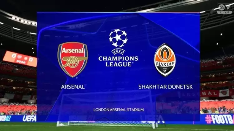 CANLI | Arsenal - Shakhtar Donetsk maçını canlı izle (Maç linki)