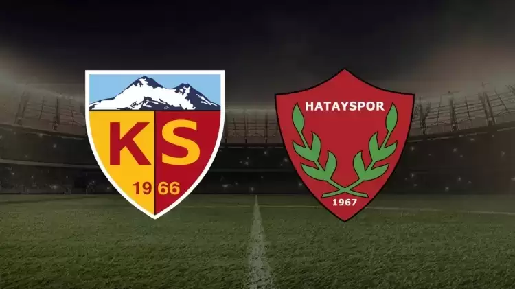 CANLI| Hatayspor- Kayserispor maçını canlı izle (Maç linki)