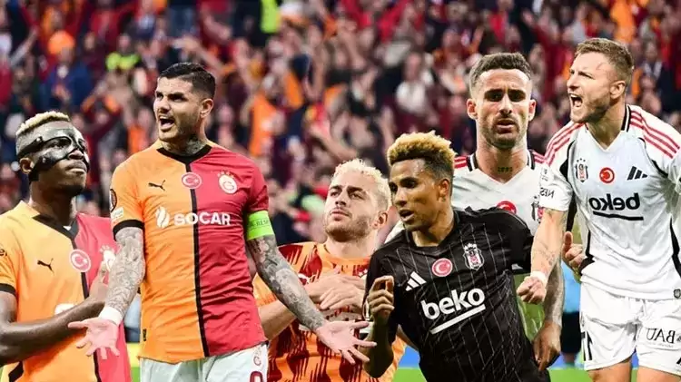 Galatasaray ile Beşiktaş Düellosu! Maçın Kanalı ve İlk 11'leri...