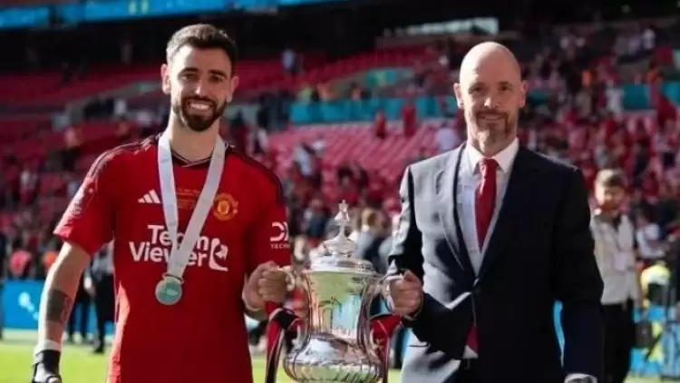 Bruno Fernandes'ten Erik ten Hag'a veda!