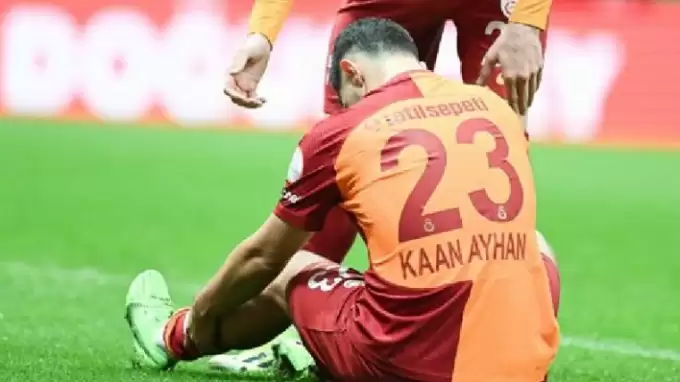 Galatasaray'da sakatlanan Kaan Ayhan'ın durumu belli oldu!