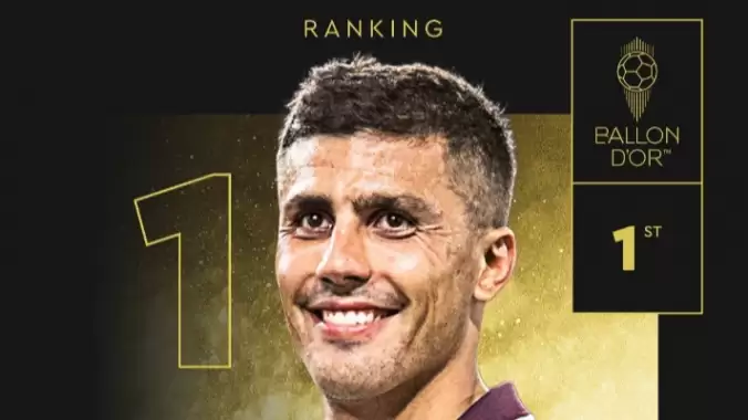 68. Ballon d'Or ödülünü Rodri kazandı!