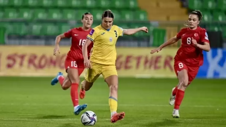 A Milli Kadın Futbol Takımı, Ukrayna'ya elendi