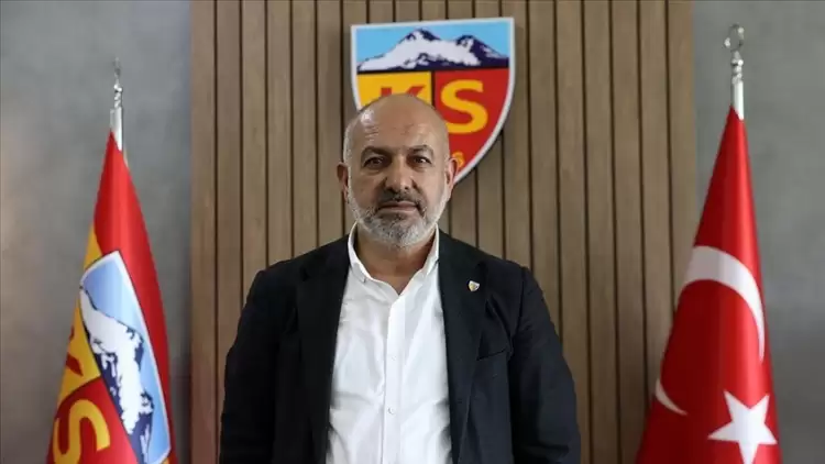 Kayserispor Başkanı Ali Çamlı'dan istifa tezahüratlarına tepki