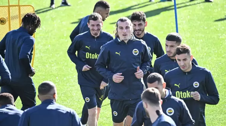 Fenerbahçe'de AZ Alkmaar maçının hazırlıklarını tamamladı