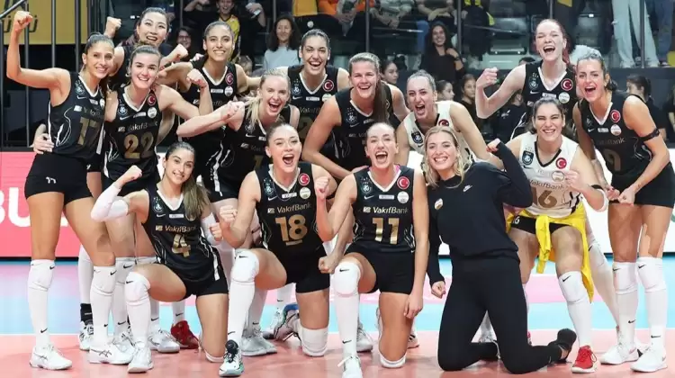 VakıfBank, Şampiyonlar Ligi'ndeki ilk maçında galip geldi