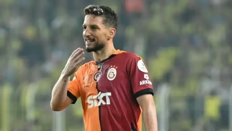 Galatasaray'da Mertens'e plaket!