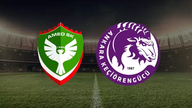 CANLI| Amedspor- Ankara Keçiörengücü maçını canlı izle (Maç linki)