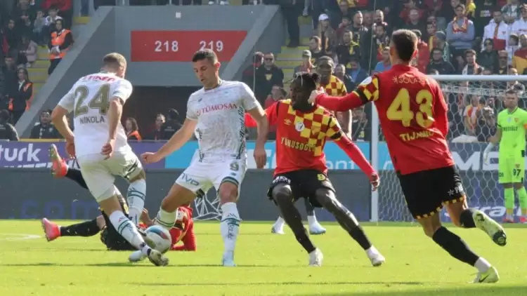 Göztepe uzatmada açıldı! Konyaspor'u devirdi